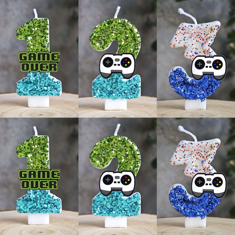 Baby Food New World - Vela temática Game My World, decoración