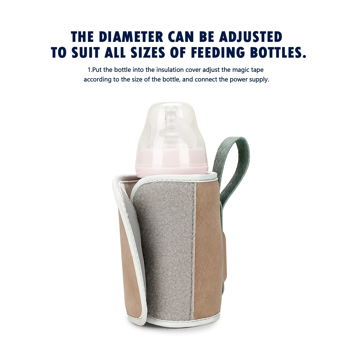 Baby Food Warmer Portable - Bolsa Calentadora de Biberones, Calentador USB,