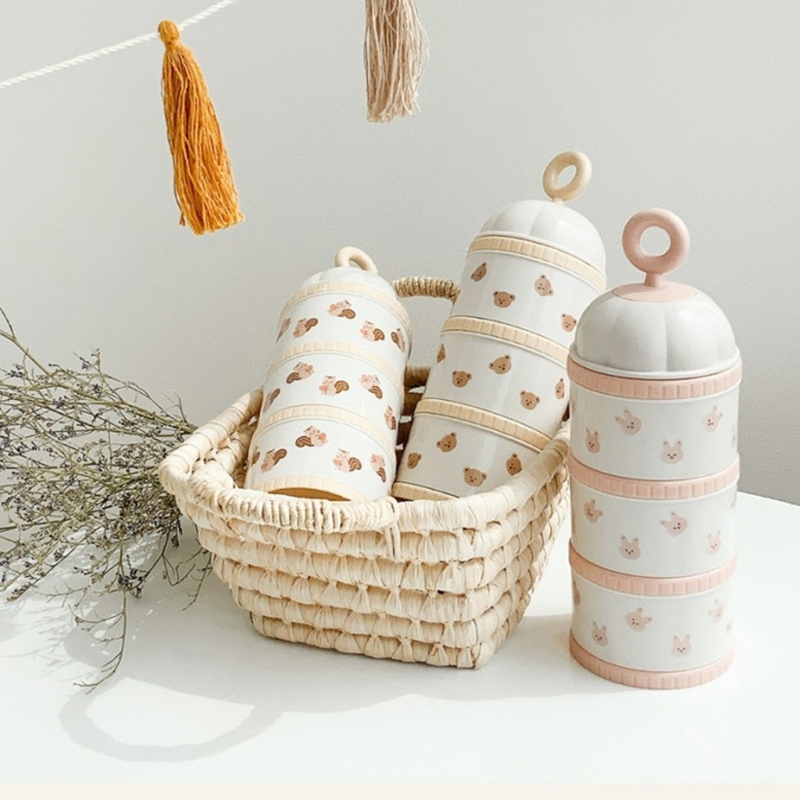 Dry Food Baby - Caja dispensadora de fórmula para bebé,