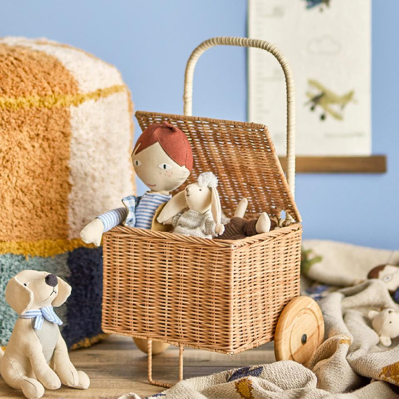 Carrito de Juguete de Ratán pa - Baby Food With Fiber reseña y precio