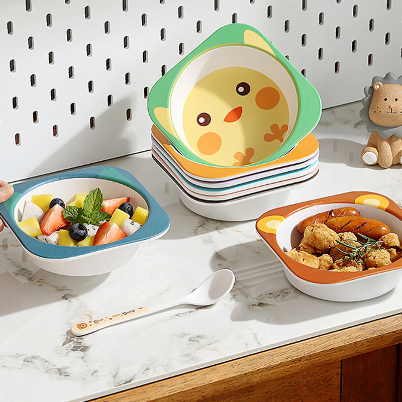 Baby Bowls With Spoon BPA Free - Baby Food With Fiber reseña y precio