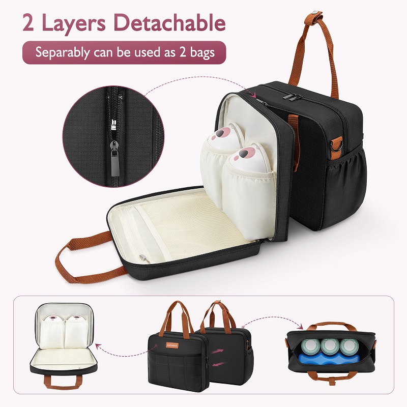 Bolsa para extractor de leche  - Baby Food Warmer Portable reseña y precio
