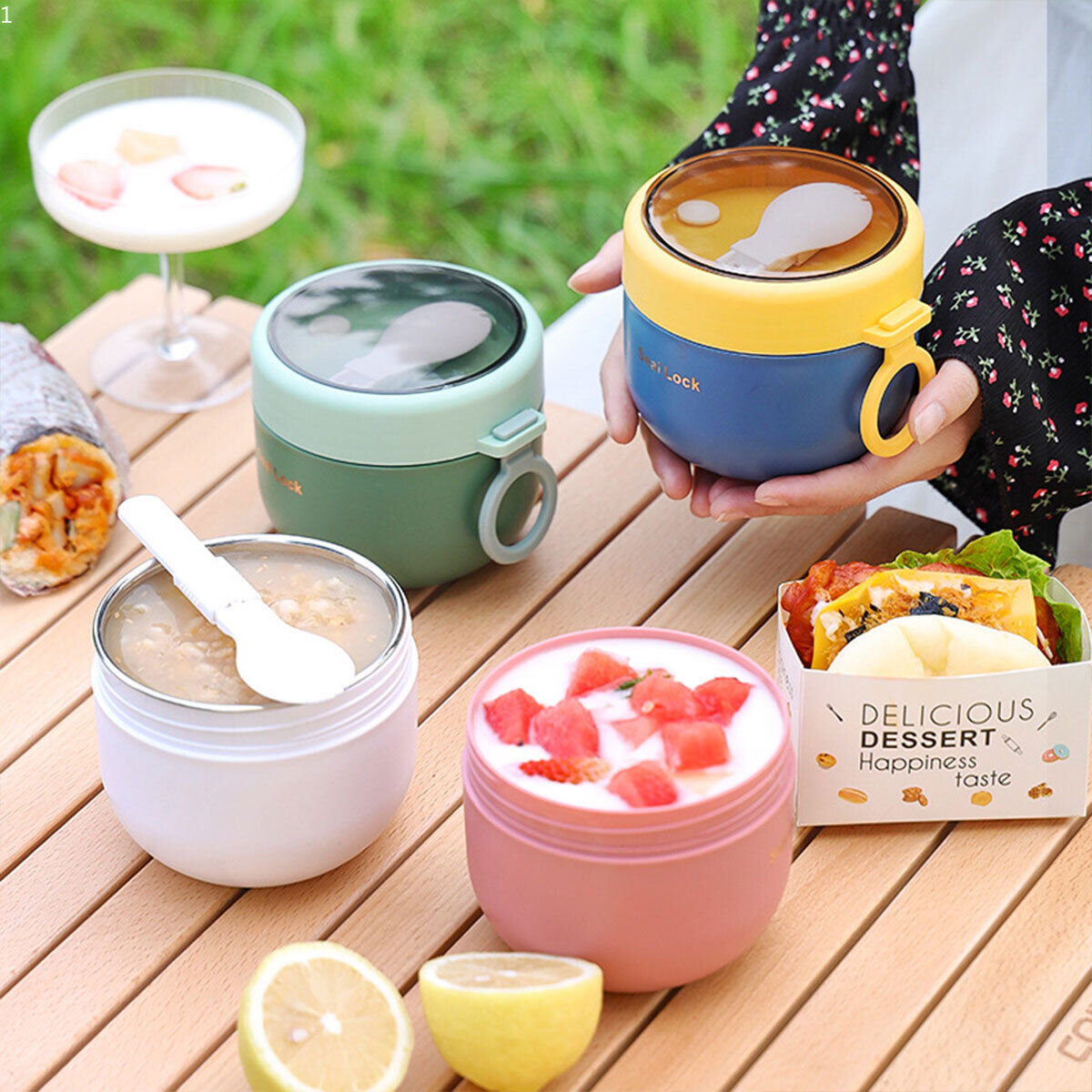 Fiambrera de acero inoxidable  - Baby Food Warmer Portable reseña y precio