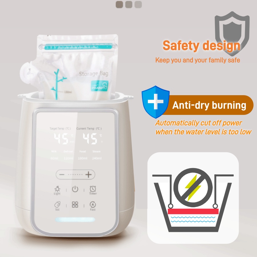 Calentador de leche materna pa - Baby Food Warmer reseña y precio