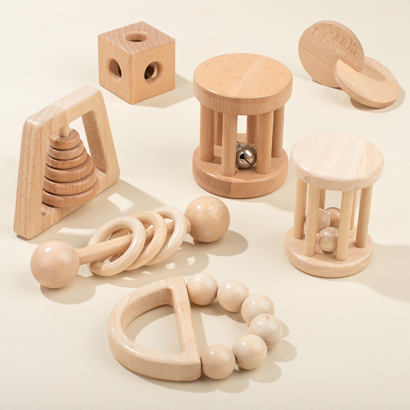 Juguetes de madera Montessori, - Dry Food Baby reseña y precio