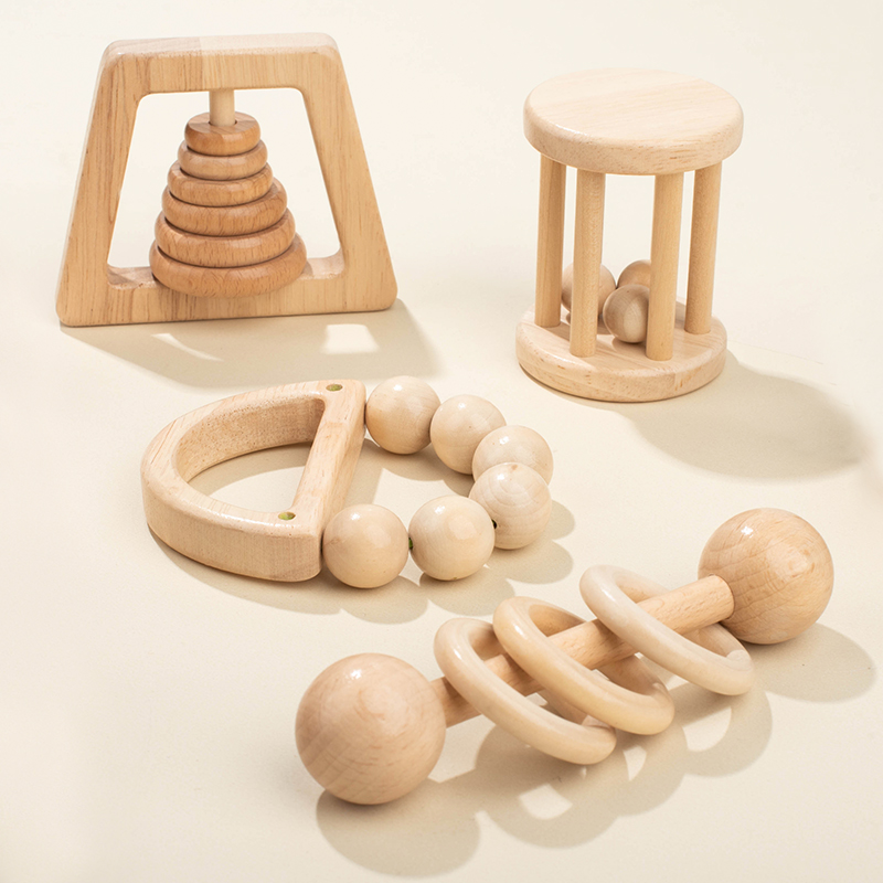 Juguetes de madera Montessori, - Dry Food Baby reseña y precio