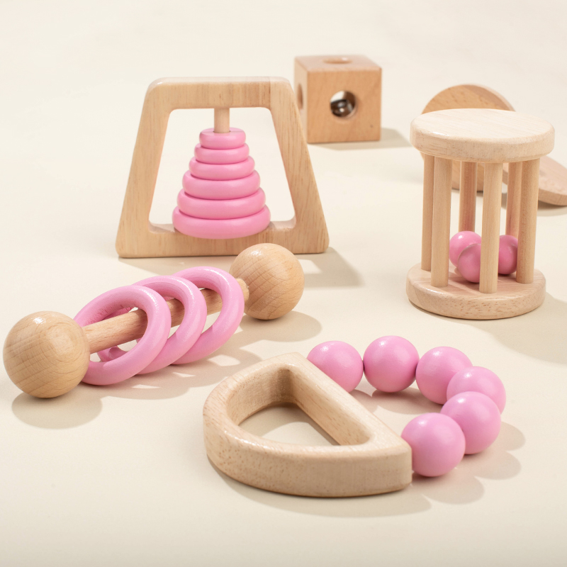 Juguetes de madera Montessori, - Dry Food Baby reseña y precio