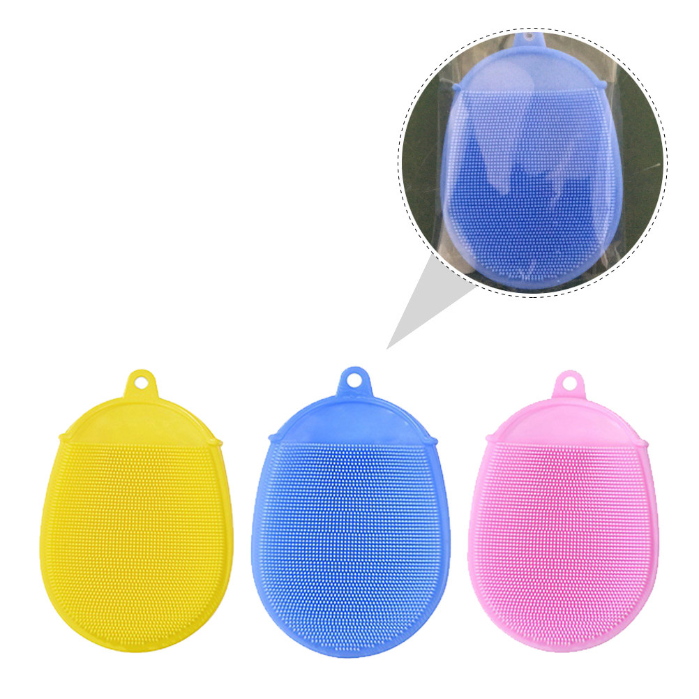 Juego de 3 Cepillos de Baño de - Dry Food Baby reseña y precio