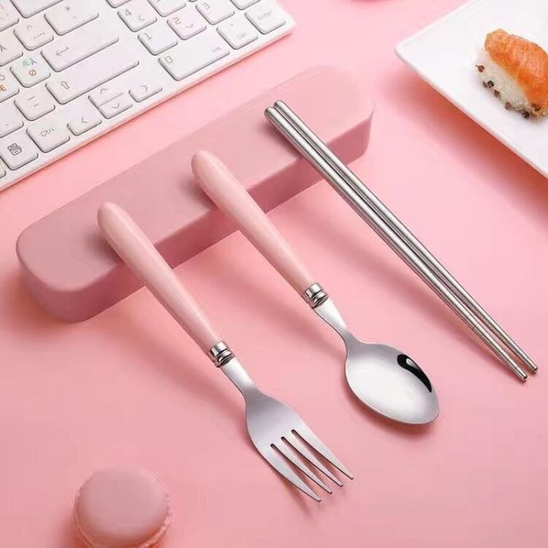 Vajilla portátil de acero inox - Weaning Spoon Set reseña y precio