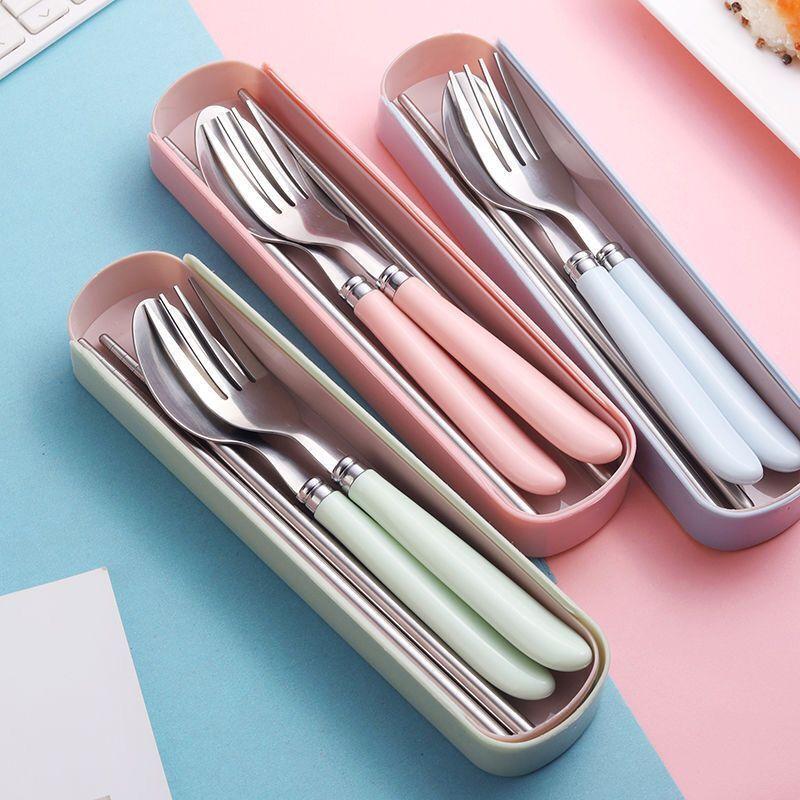 Vajilla portátil de acero inox - Weaning Spoon Set reseña y precio