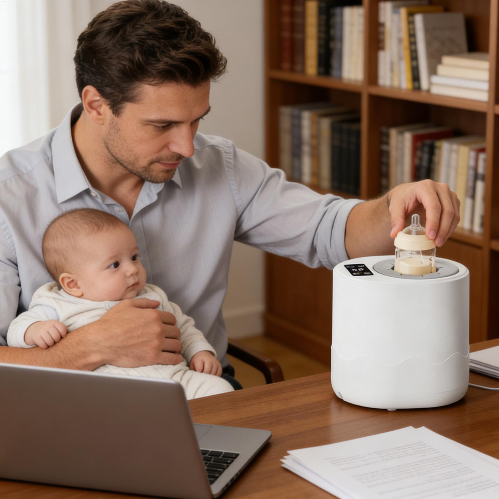 Calentador de biberones multif - Dry Food Baby reseña y precio